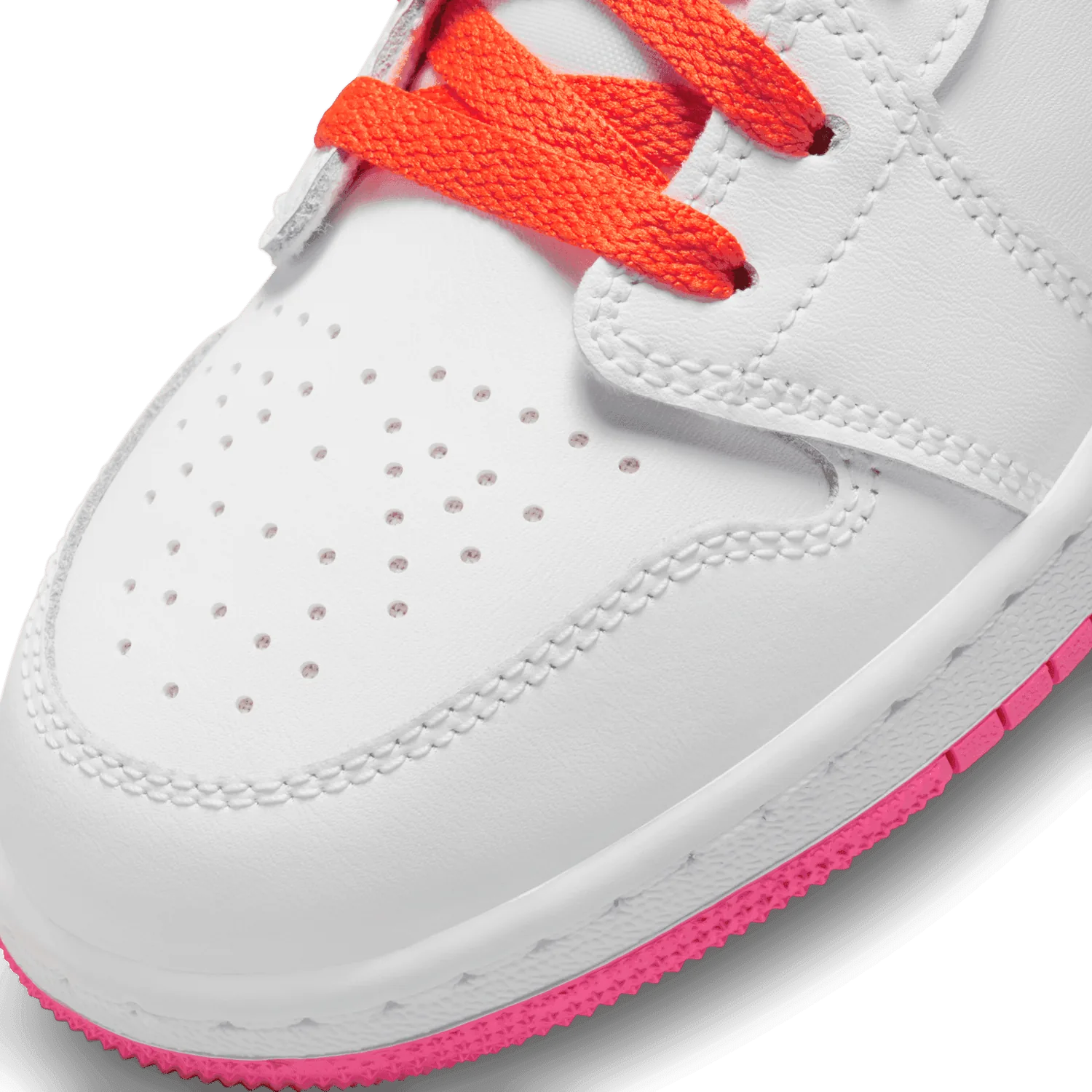 Jordan 1 Low Pinksicle Orange (GS) image 6
