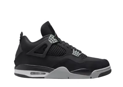 Air Jordan 4 Black Canvas (GS)