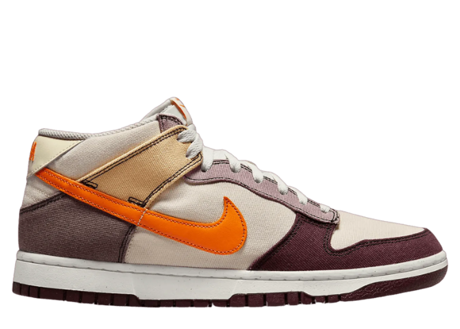 Nike Dunk Mid Plum Eclipse Vivid Orange