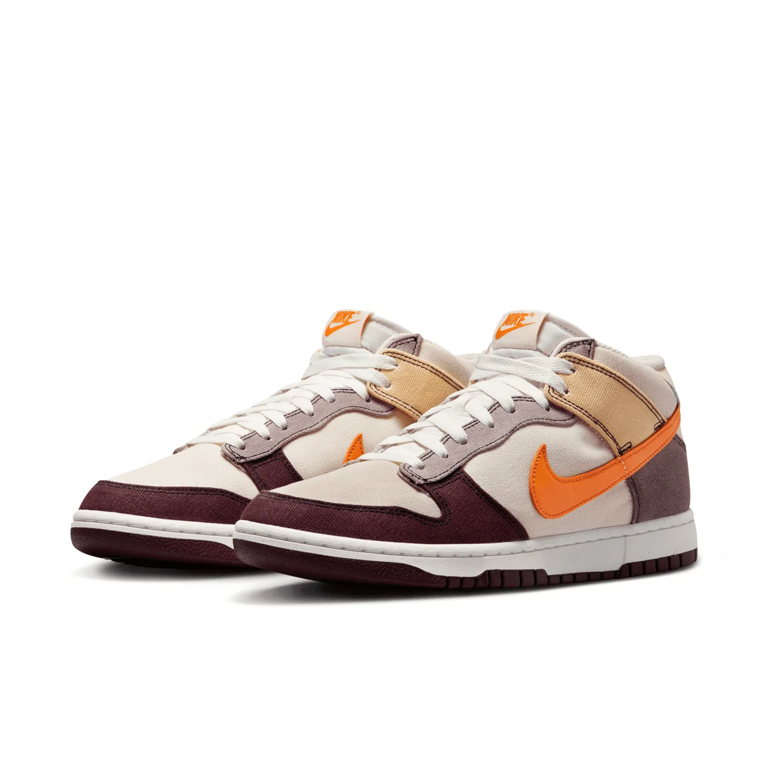 Nike Dunk Mid Plum Eclipse Vivid Orange image 4