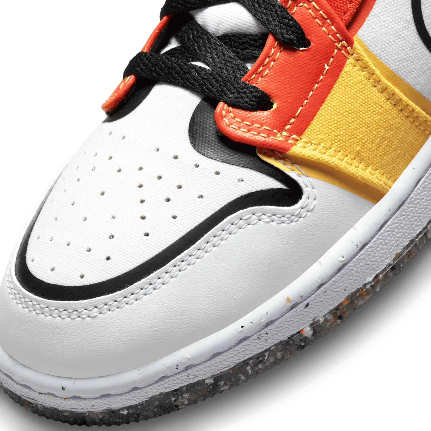 Air Jordan 1 Mid SE Multi-Color Canvas (GS) image 6