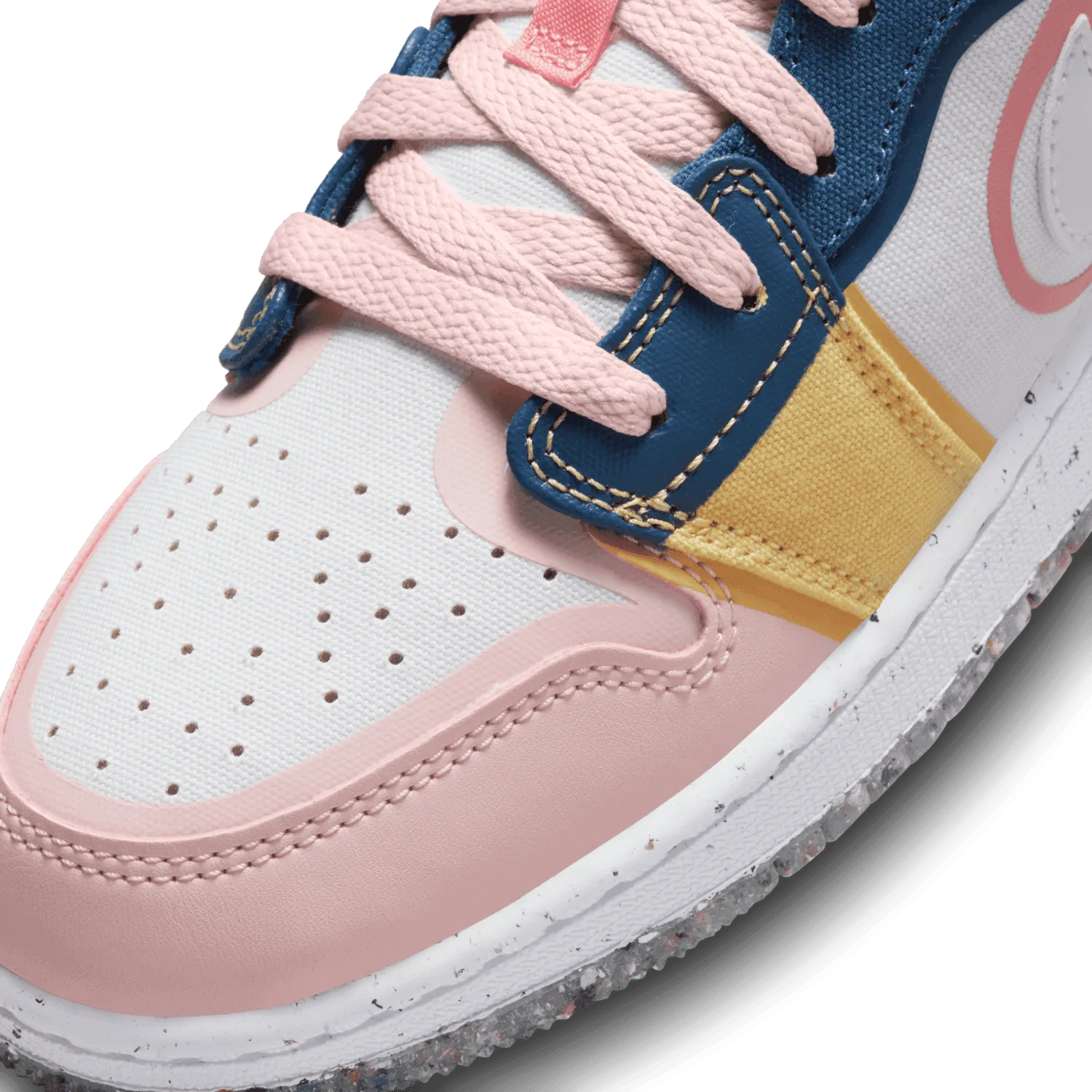 Air Jordan 1 Low SE Multi-Color Canvas (GS) image 6