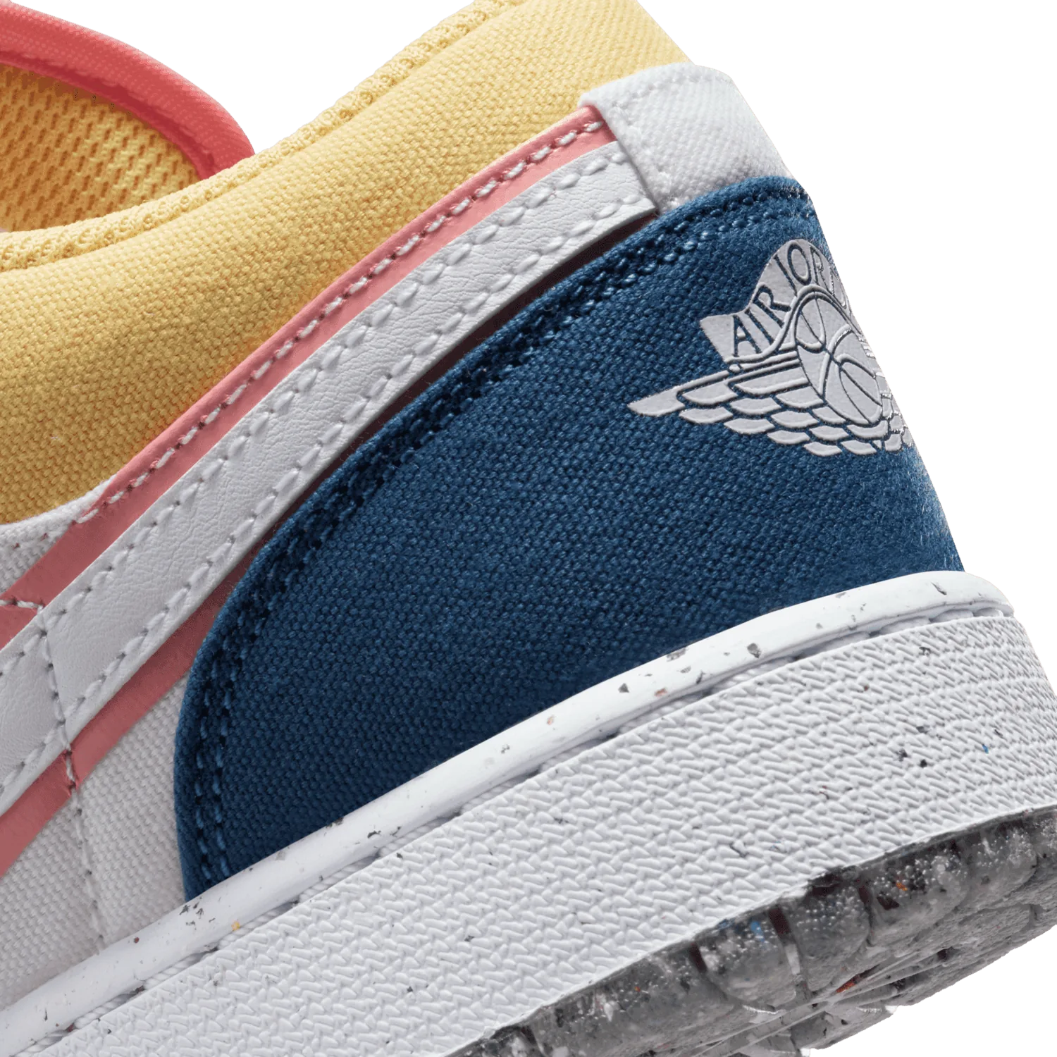 Air Jordan 1 Low SE Multi-Color Canvas (GS) image 7