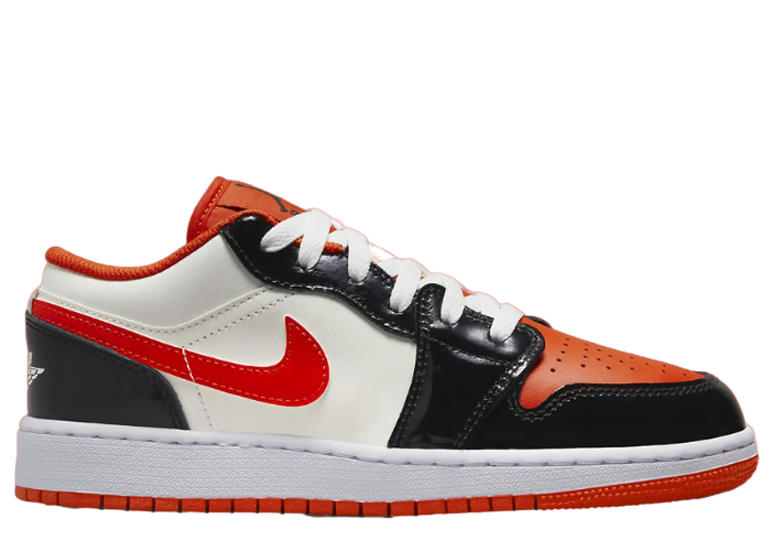 Air Jordan 1 Low Team Orange Black (GS)