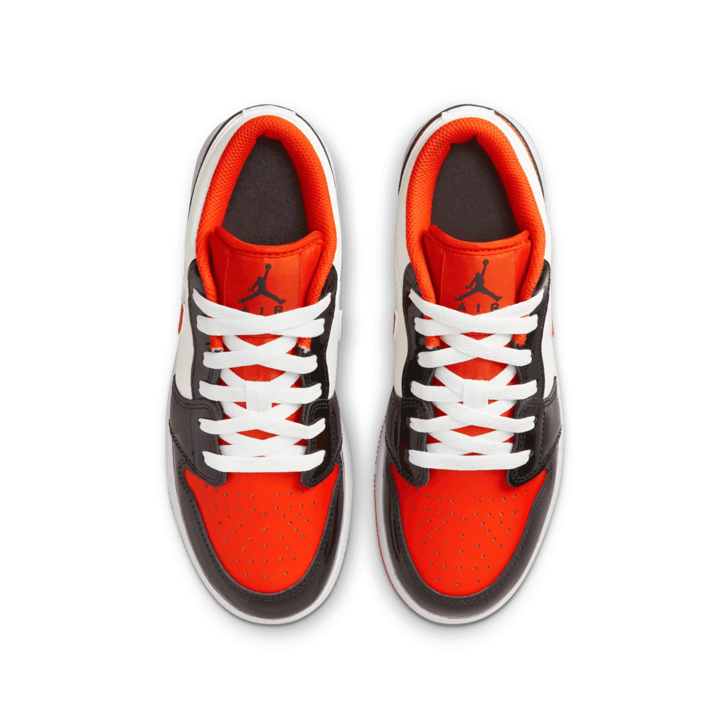 Air Jordan 1 Low Team Orange Black (GS) image 3