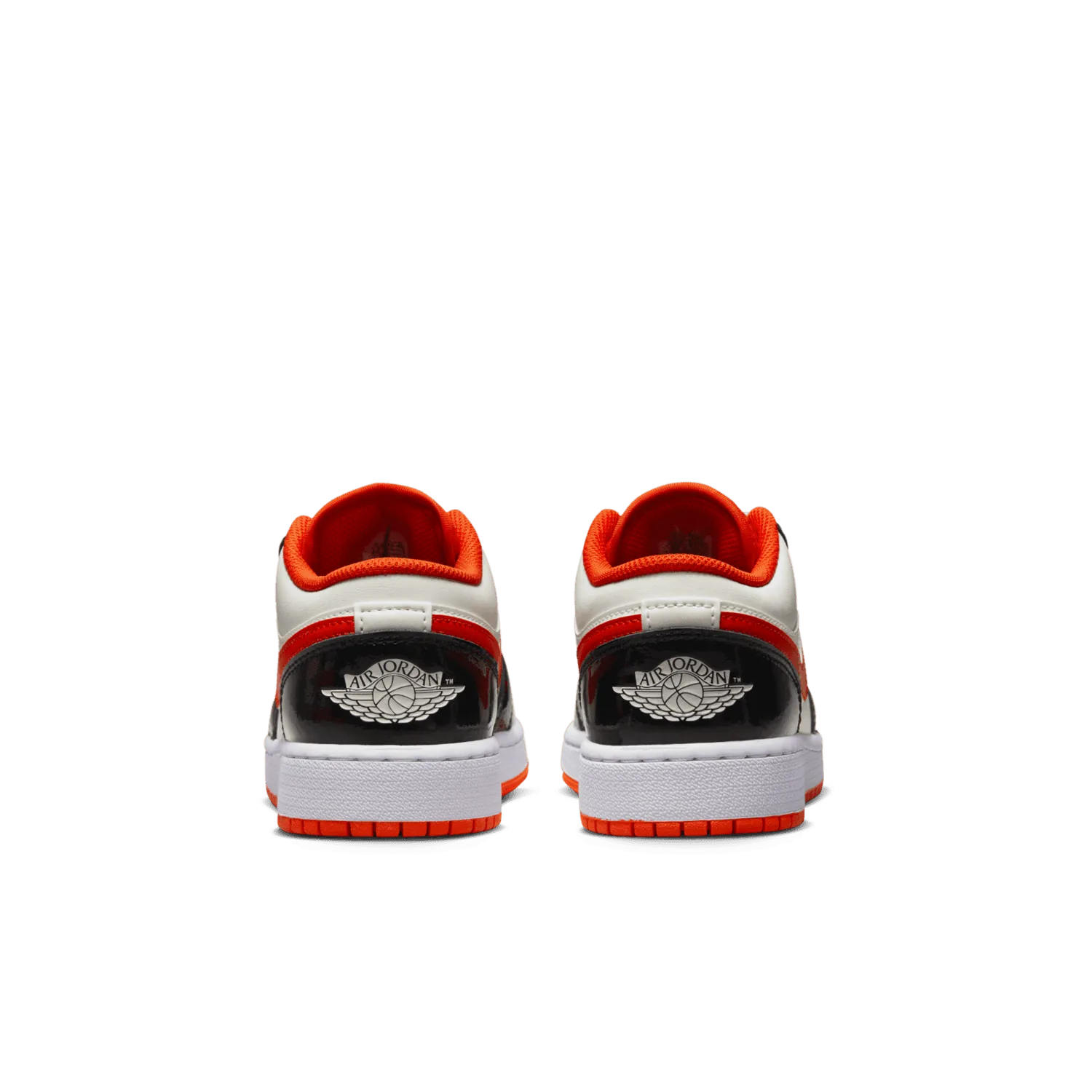 Air Jordan 1 Low Team Orange Black (GS) image 5