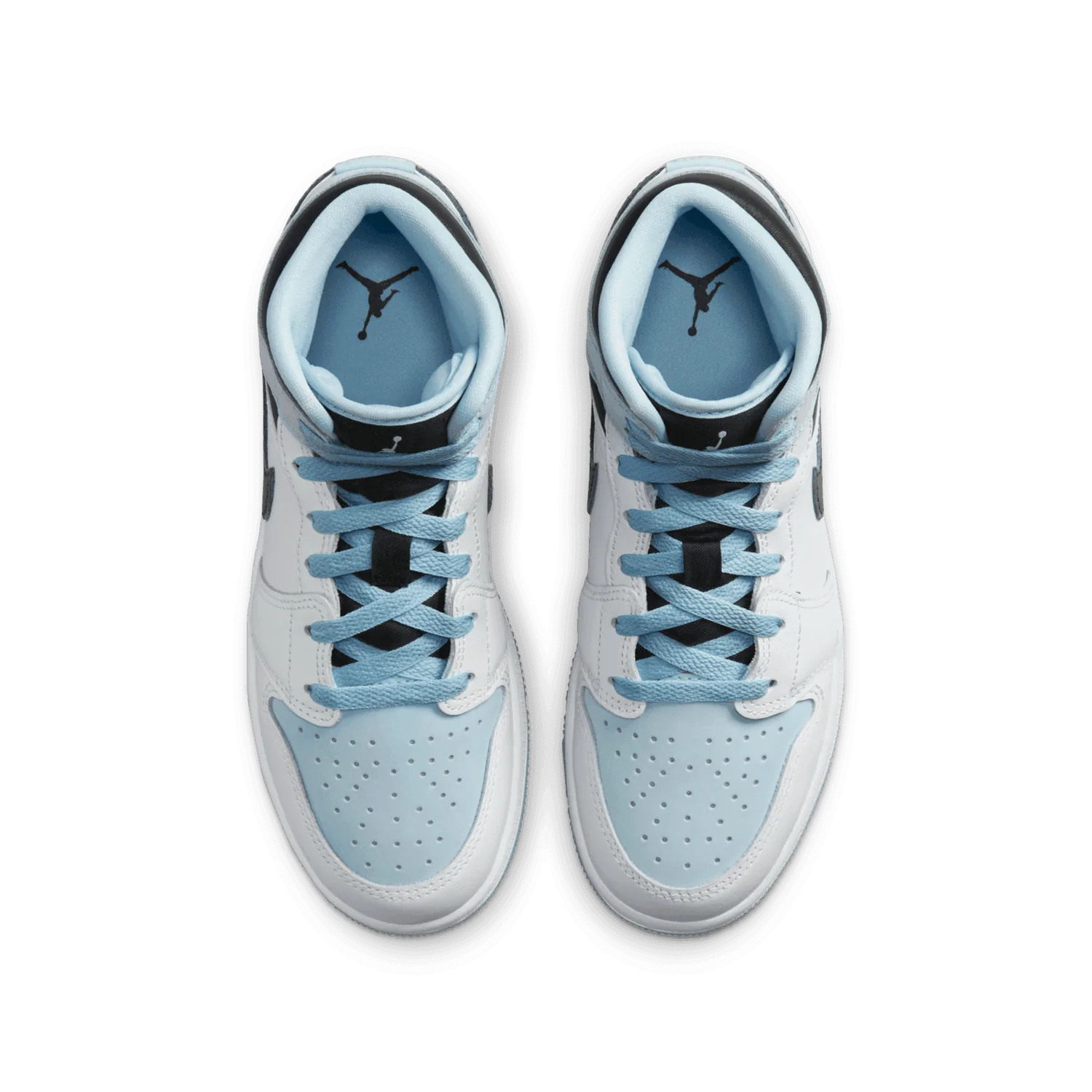 Air Jordan 1 Mid SE Ice Blue (2023) (GS) image 3