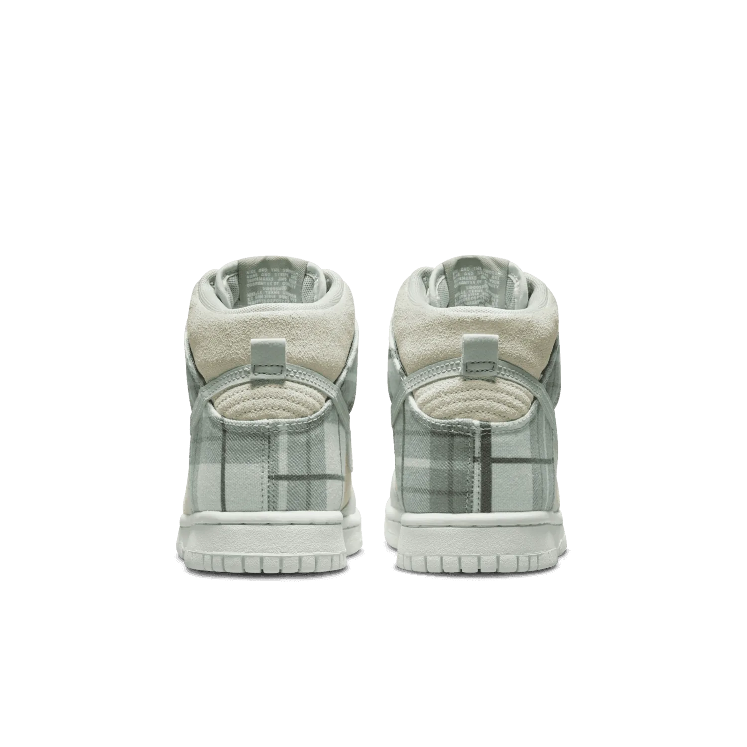 Nike Dunk High SE Tartan Plaid Summit White (GS) image 5
