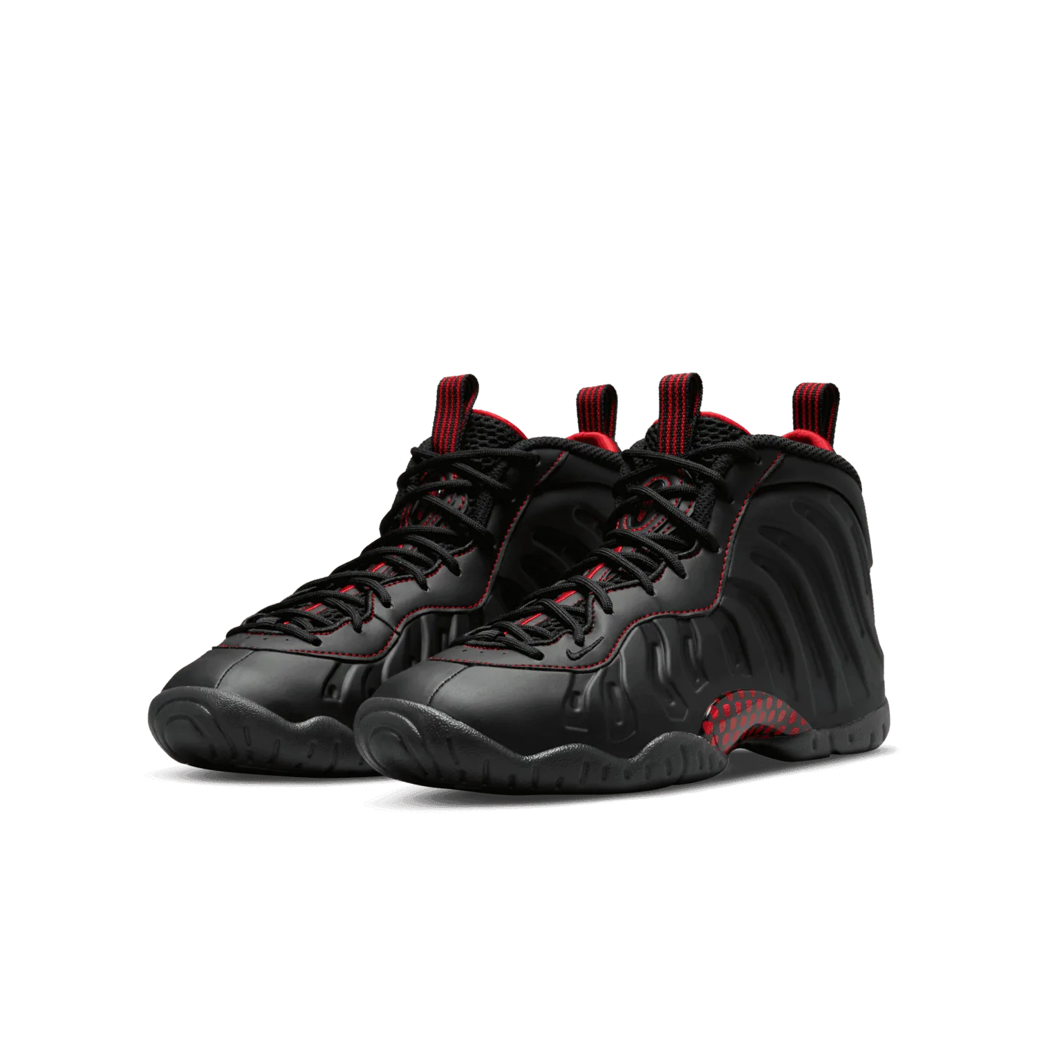 Nike Little Posite One Bred (GS) image 4