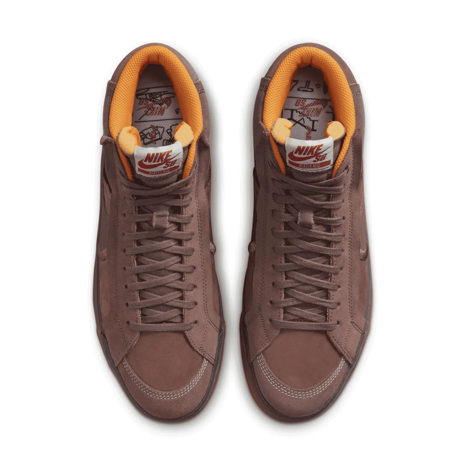 Nike SB Zoom Blazer Mid PRM Plus Plum Eclipse Gum image 5