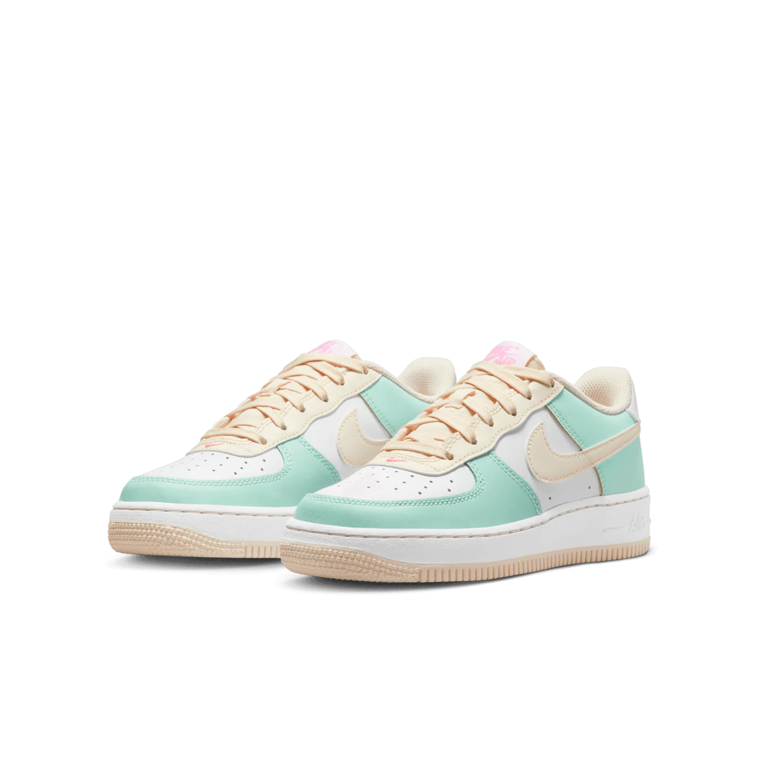 Nike Air Force 1 Low Emerald Rise Guava Ice Pink Spell (GS) image 4