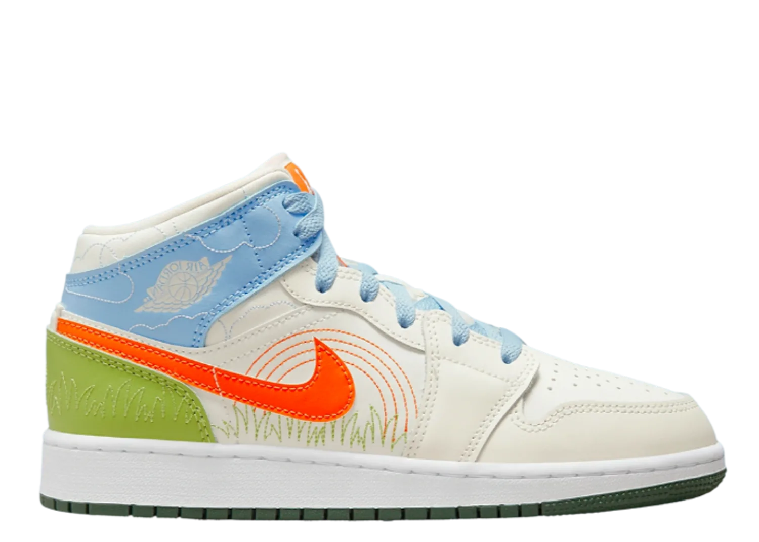 Jordan 1 Mid Stitch (GS)