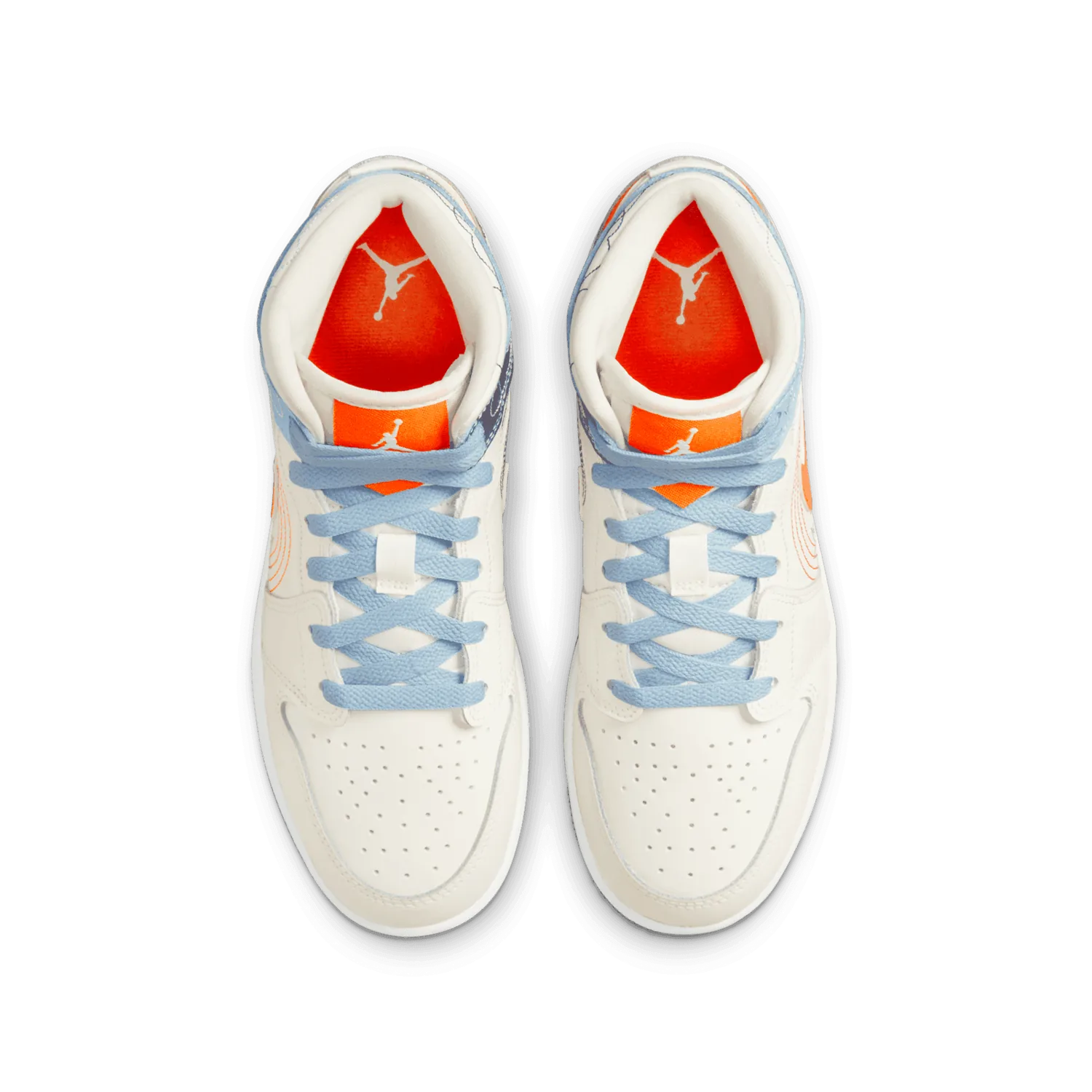 Jordan 1 Mid Stitch (GS) image 3