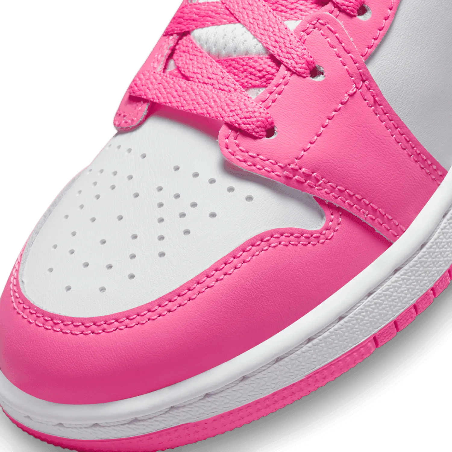 Jordan 1 Mid Pinksicle (GS) image 6