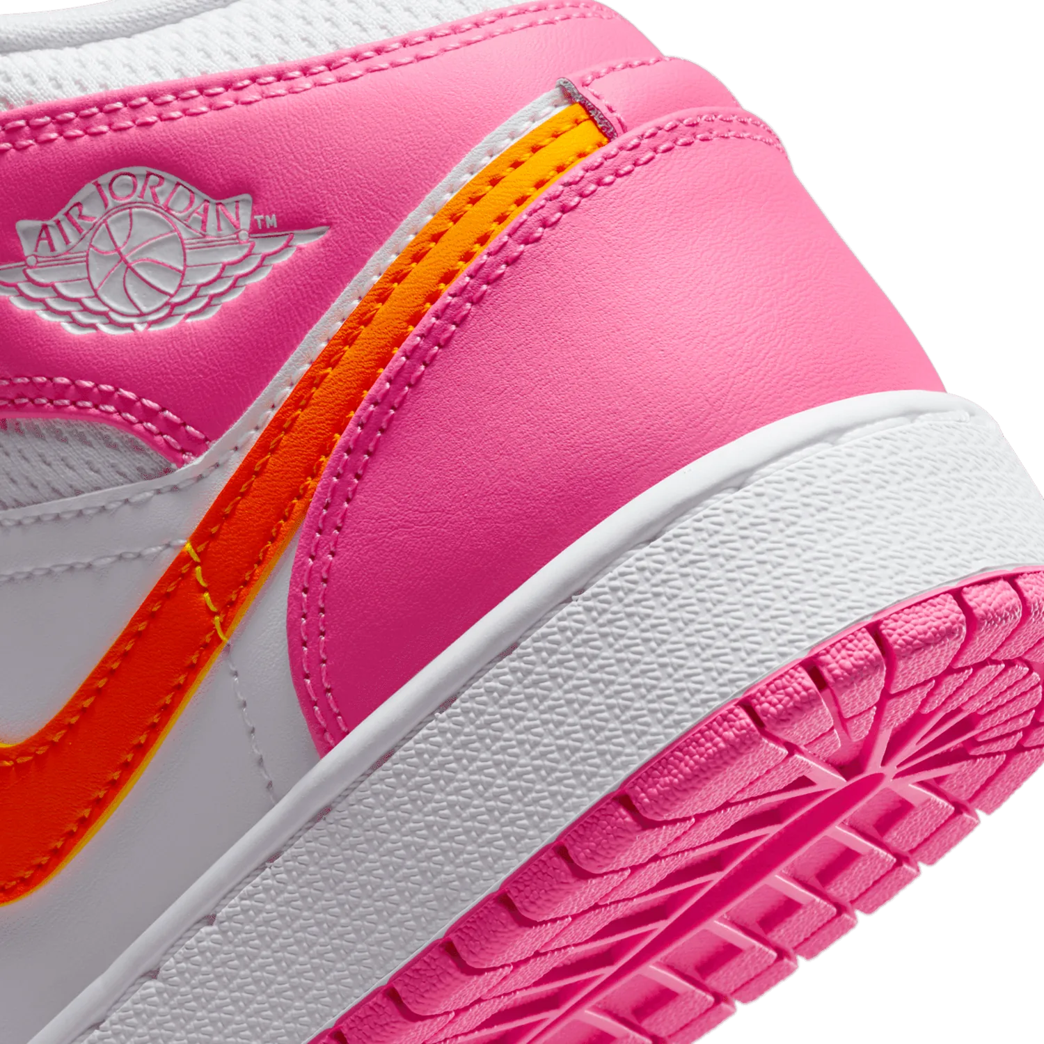 Jordan 1 Mid Pinksicle (GS) image 7