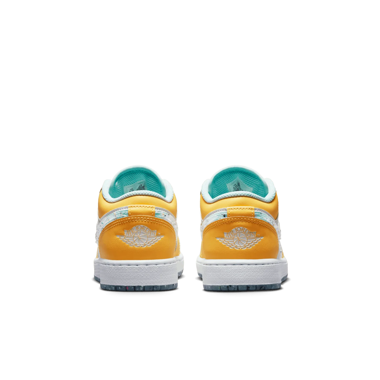 Air Jordan 1 Low SE Citron Pulse Glacier Ice (GS) image 5