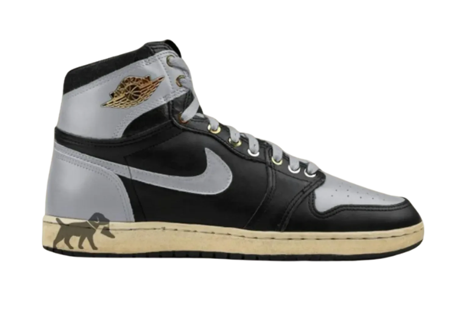 Air Jordan 1 High 85 Wings Black Wolf Grey