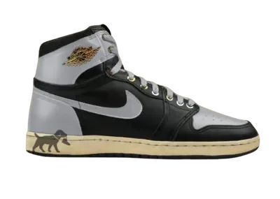 Air Jordan 1 High 85 Wings Black Wolf Grey