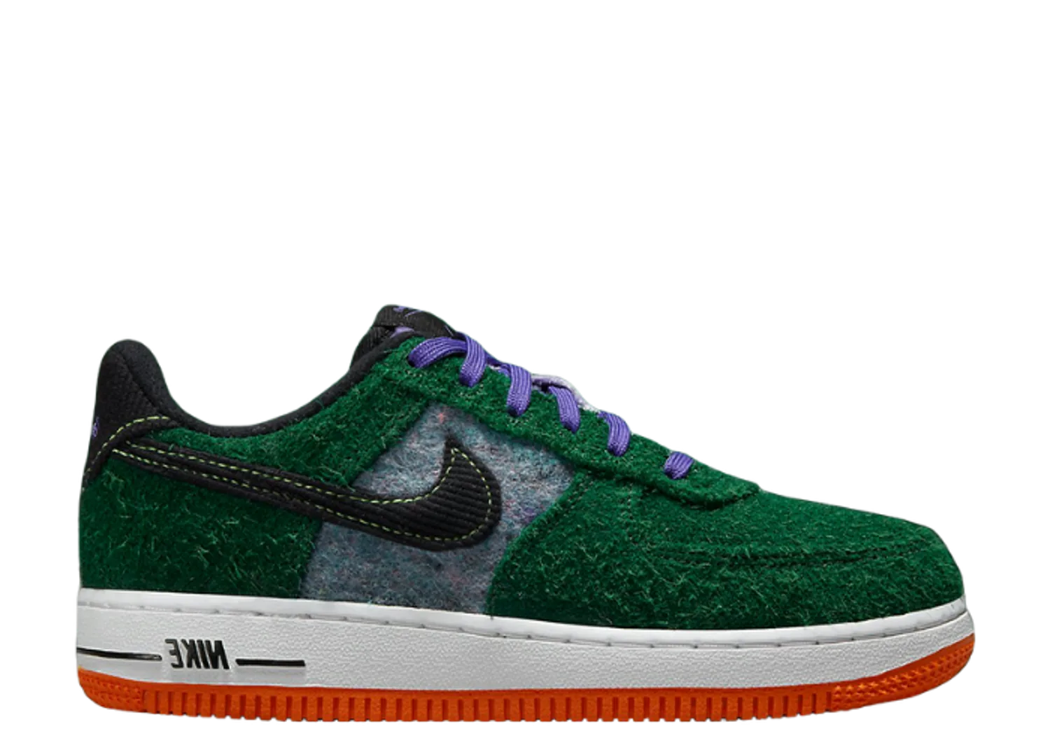 Nike Air Force 1 Low Shaggy Suede Green (PS)