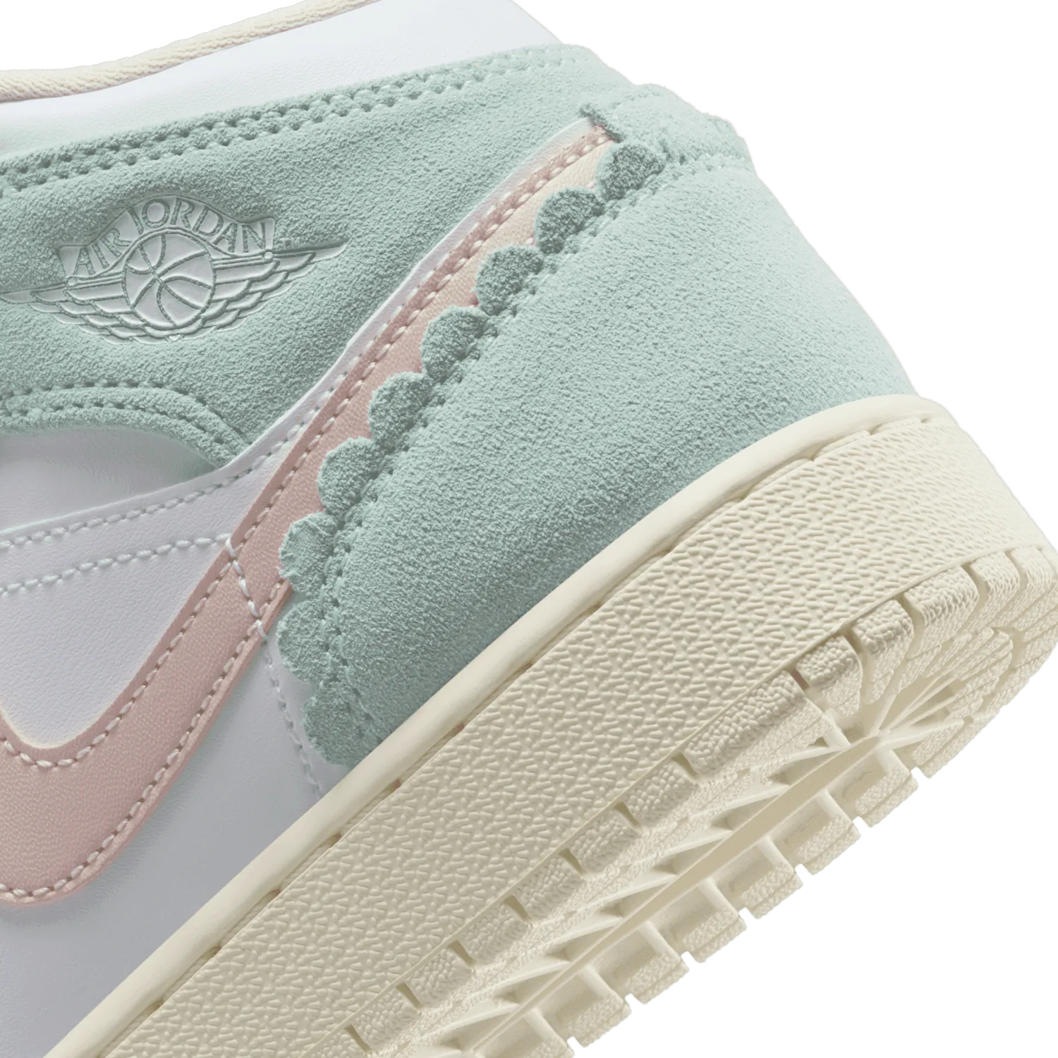 Air Jordan 1 Mid SE Mini Lux (GS) image 7
