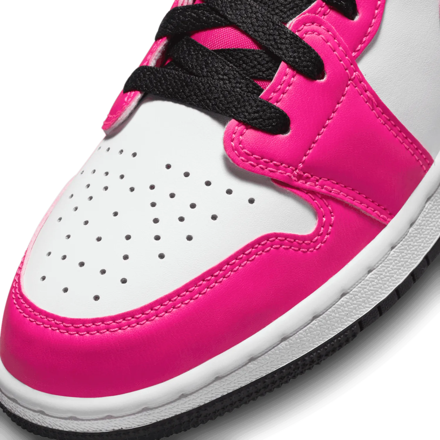 Air Jordan 1 Low Fierce Pink (GS) image 6