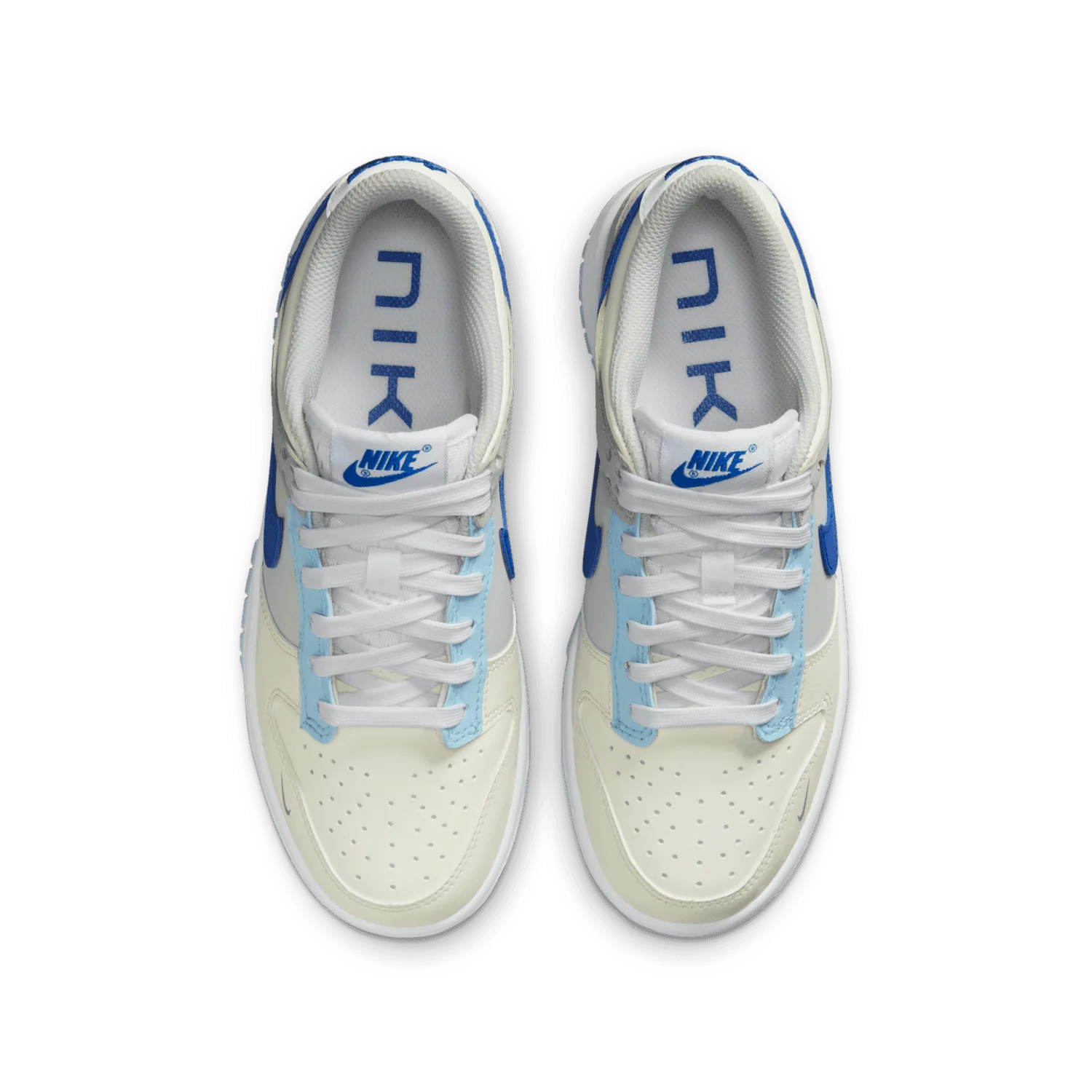 Nike Dunk Low Ivory Hyper Royal (GS) image 3