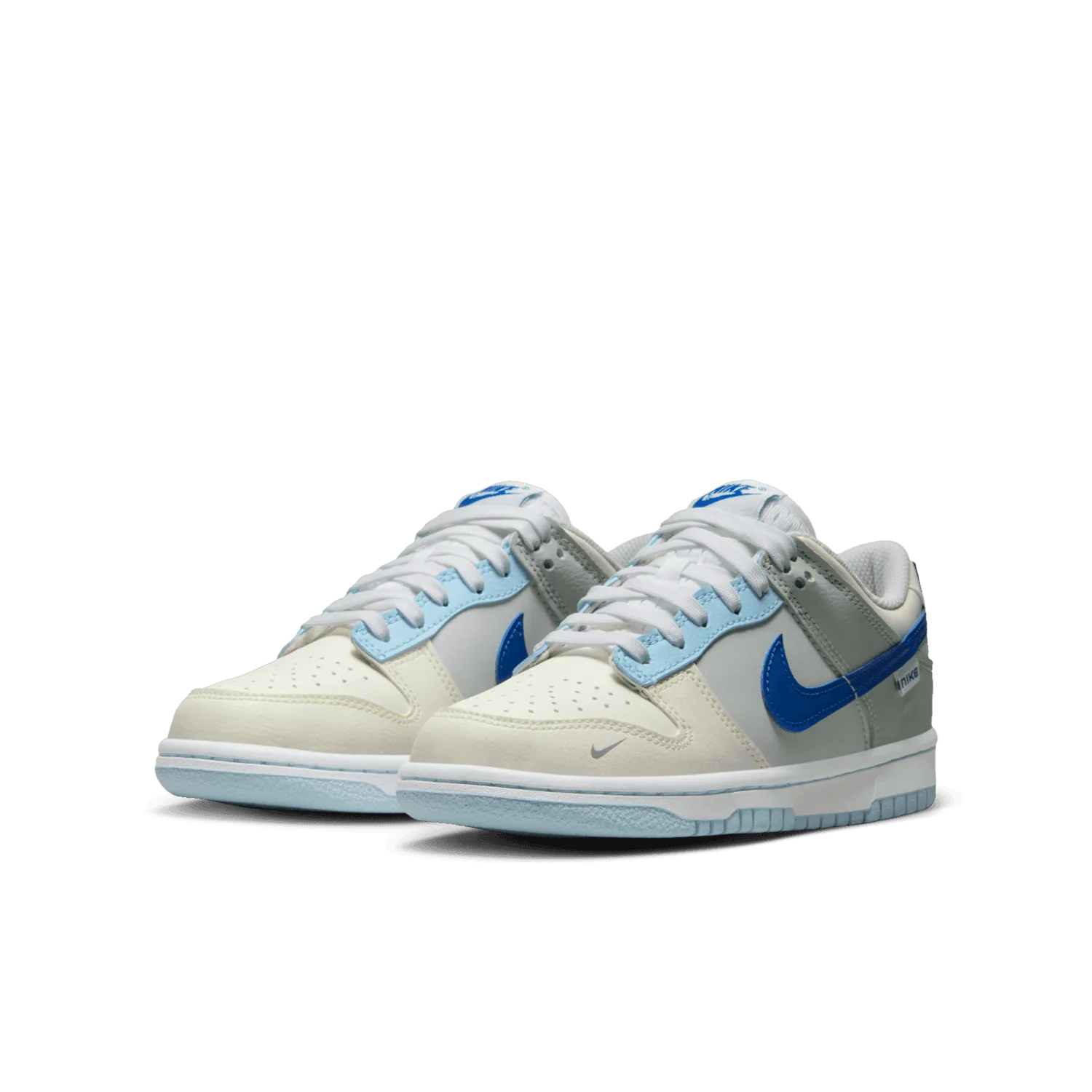Nike Dunk Low Ivory Hyper Royal (GS) image 4