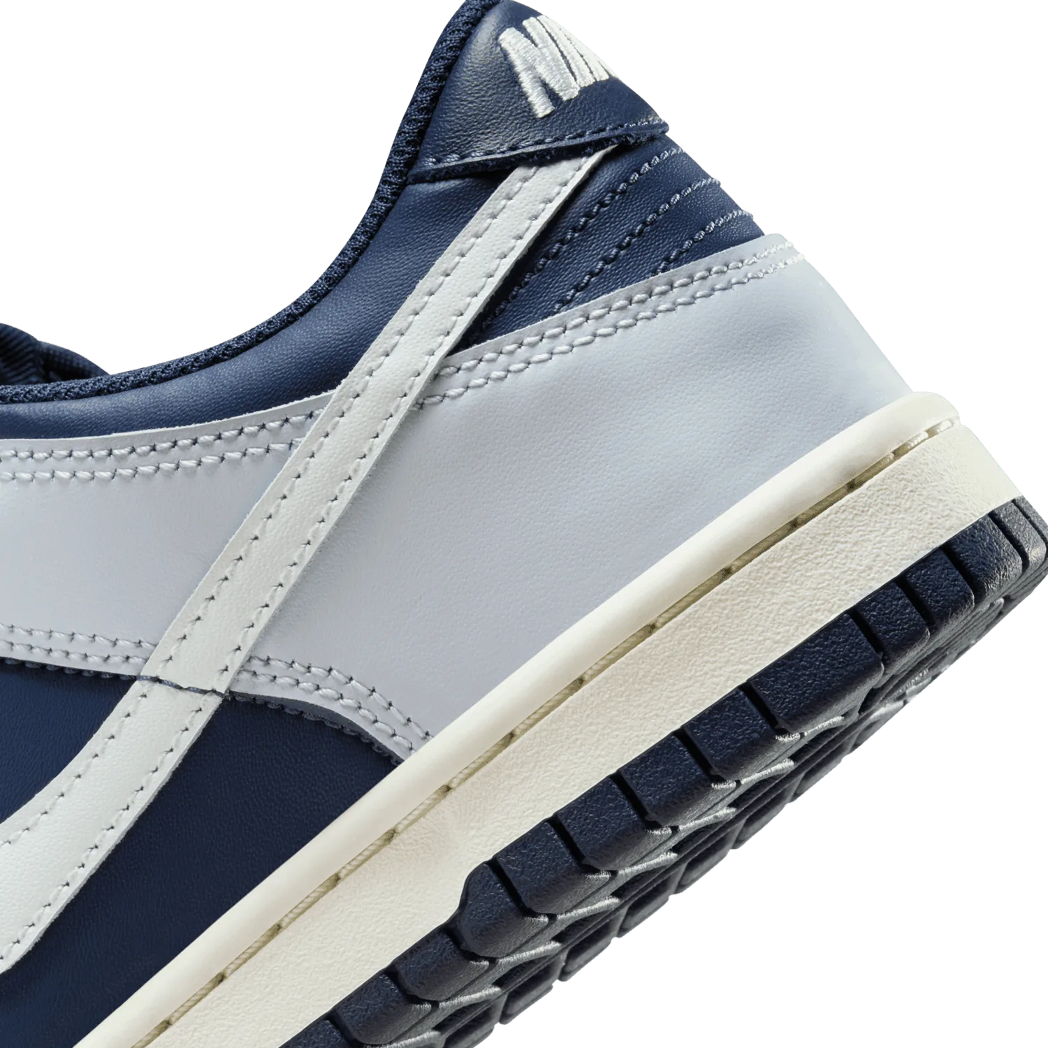 Nike Dunk Low Football Grey Midnight Navy (GS) image 6