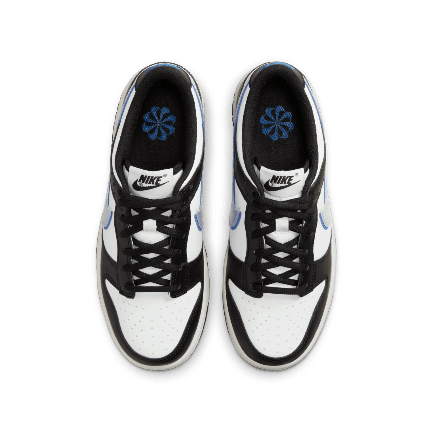 Nike Dunk Low NN TPU Swoosh White Black Royal (GS) image 3
