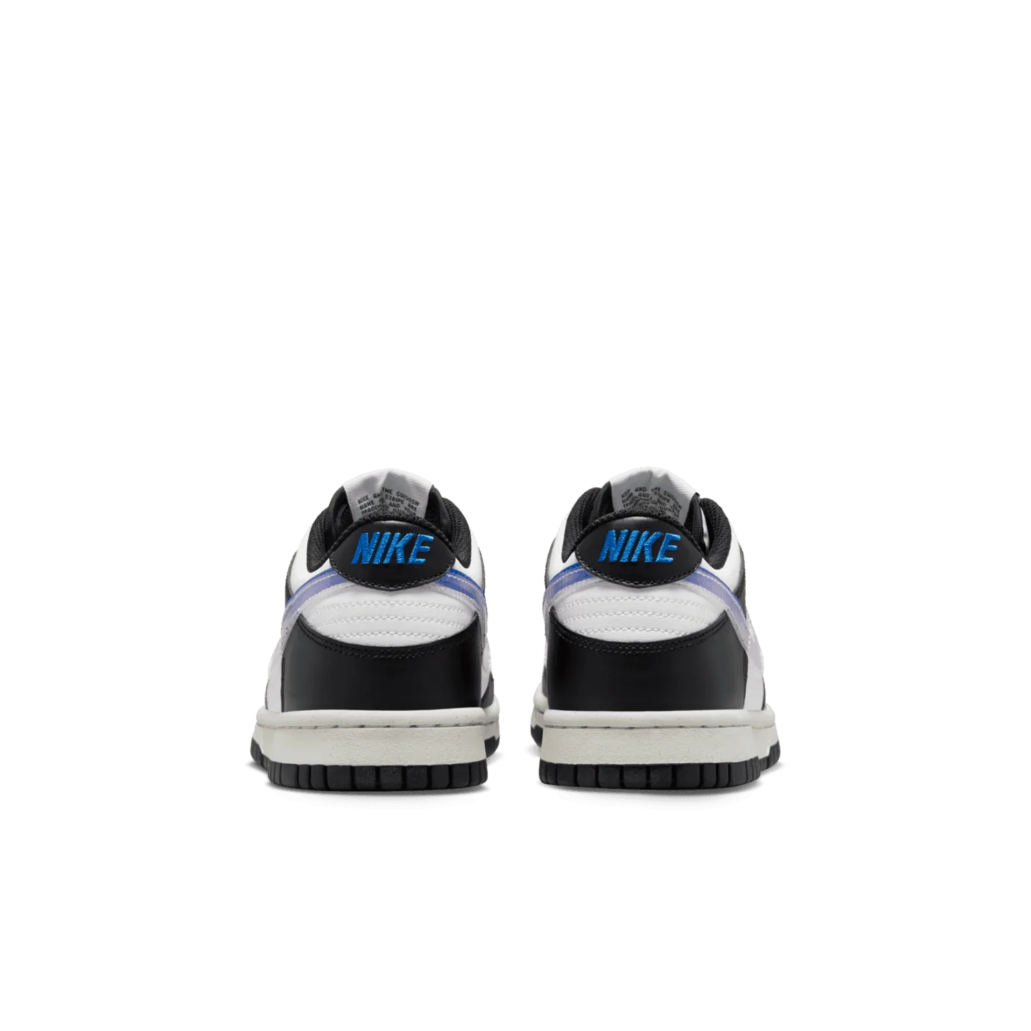 Nike Dunk Low NN TPU Swoosh White Black Royal (GS) image 5
