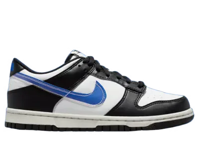 Nike Dunk Low NN TPU Swoosh White Black Royal (GS)
