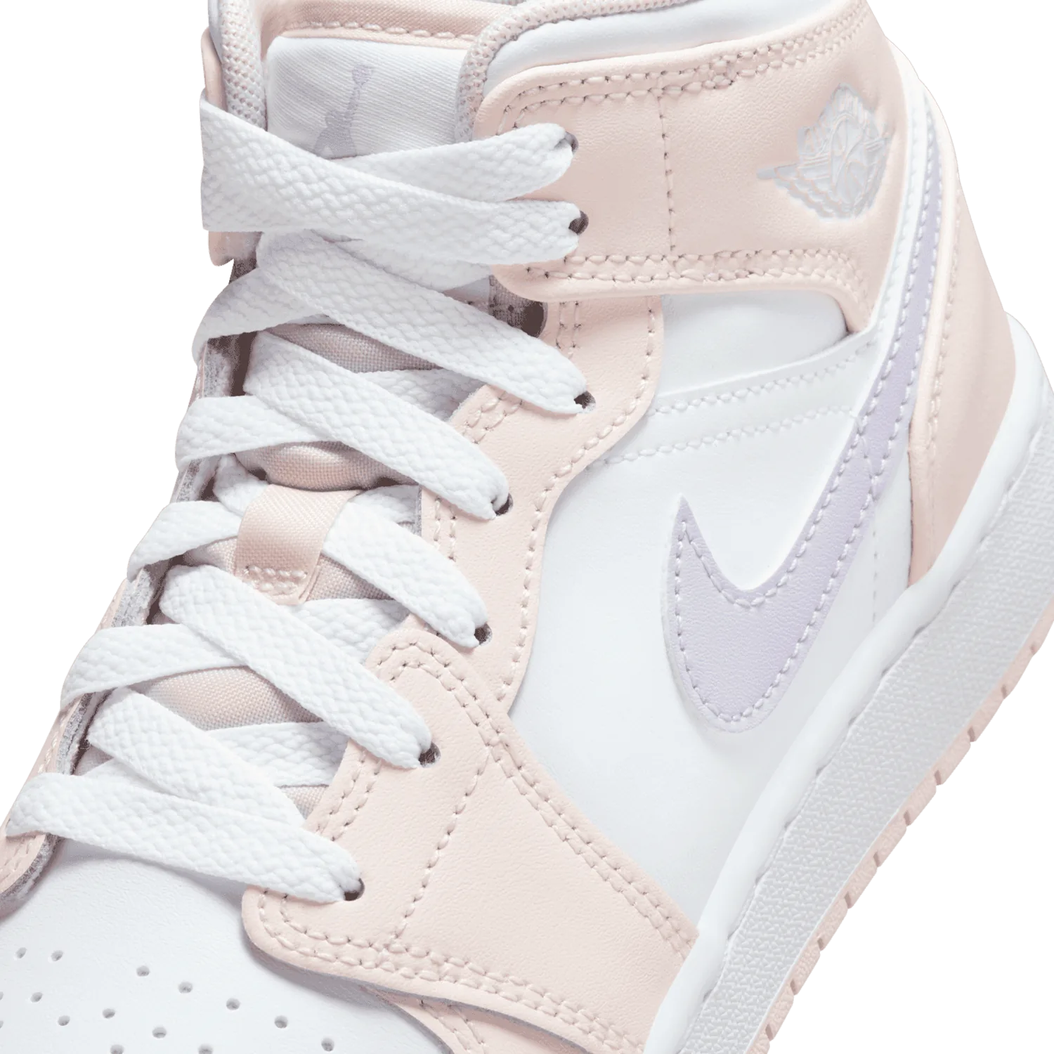 Jordan 1 Mid Pink Wash (GS) image 4