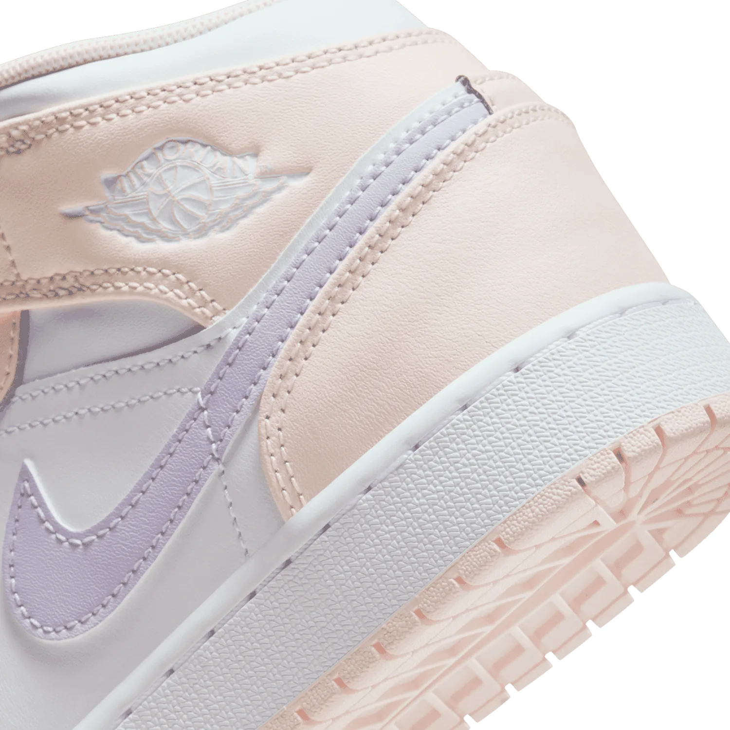 Jordan 1 Mid Pink Wash (GS) image 5
