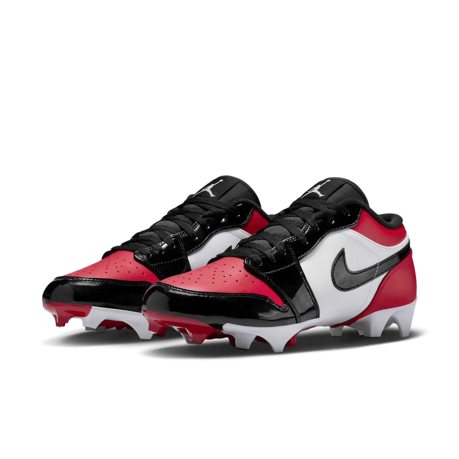 Air Jordan 1 Low TD Cleat Bred Toe image 4