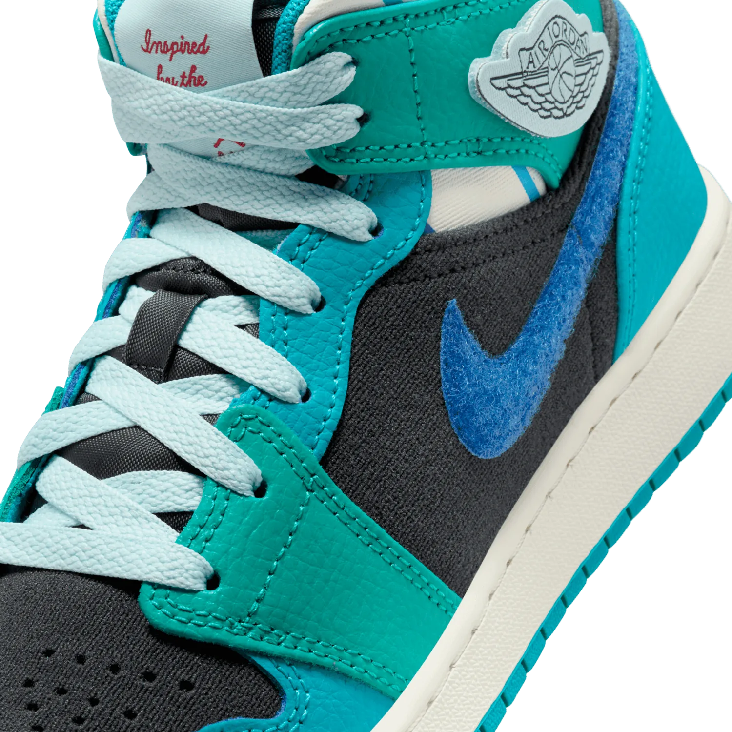 Air Jordan 1 Mid Inspired by the Greatest Aquatone (GS) image 10