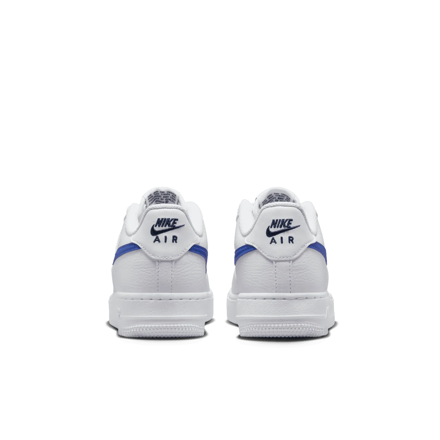 Nike Air Force 1 Low White Game Royal Midnight Navy (GS) image 5