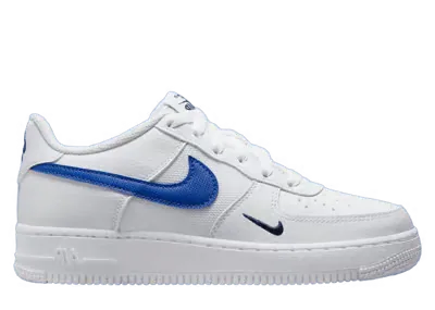 Nike Air Force 1 Low White Game Royal Midnight Navy (GS)