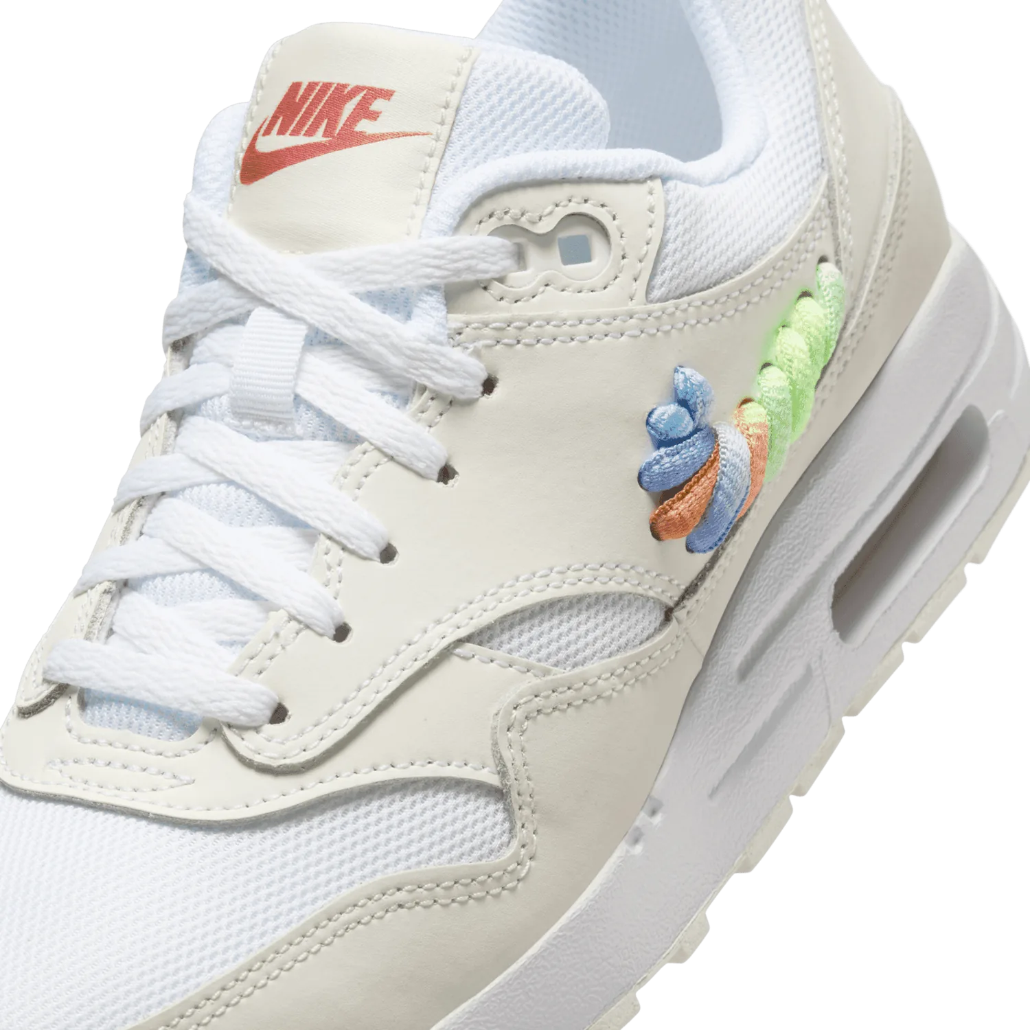 Nike Air Max 1 Rainbow Lace Swoosh (GS) image 5
