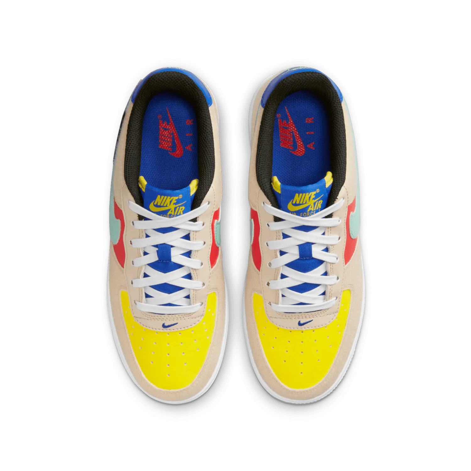 Nike Air Force 1 Low Multi-Color Velcro (GS) image 3
