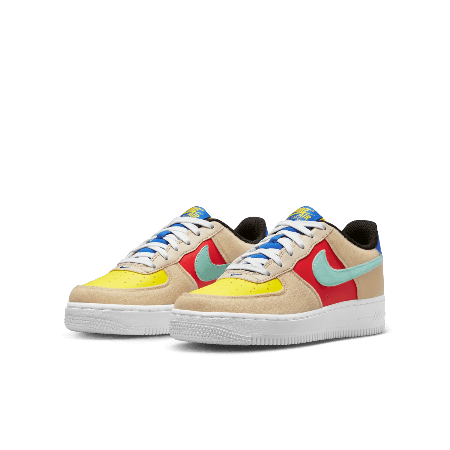 Nike Air Force 1 Low Multi-Color Velcro (GS) image 4