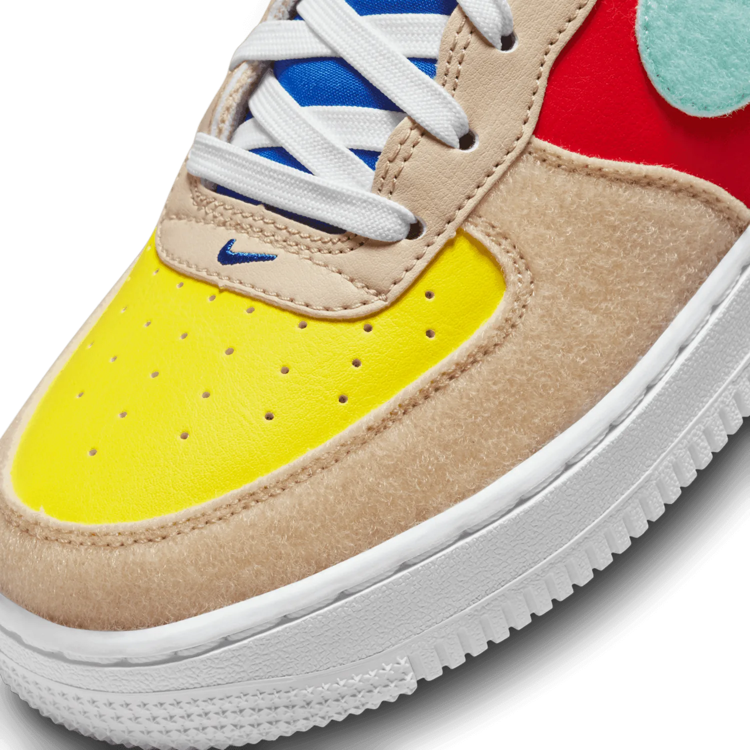 Nike Air Force 1 Low Multi-Color Velcro (GS) image 6