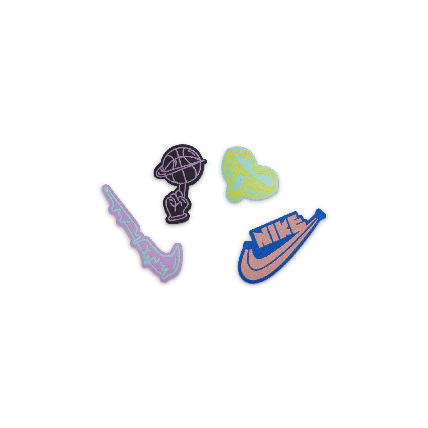 Nike Air Force 1 Low Multi-Color Velcro (GS) image 9