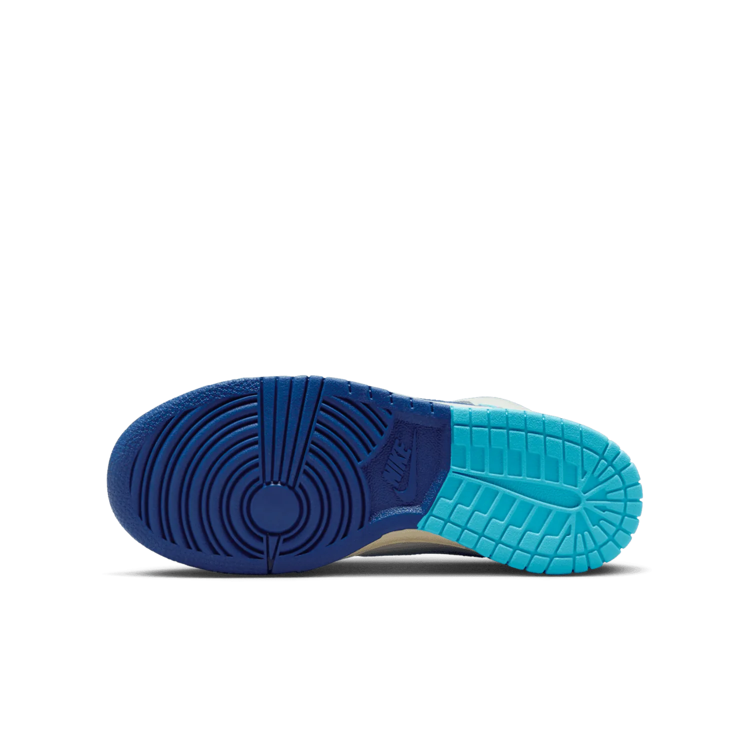 Nike Dunk High Split Summit White Baltic Blue Deep Royal Blue (GS) image 2