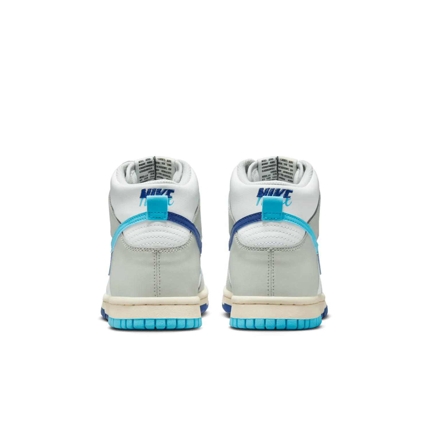 Nike Dunk High Split Summit White Baltic Blue Deep Royal Blue (GS) image 5