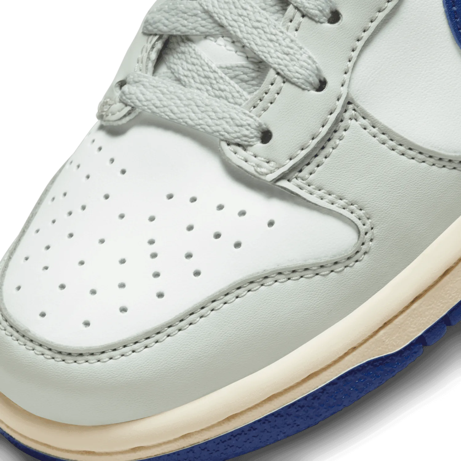 Nike Dunk High Split Summit White Baltic Blue Deep Royal Blue (GS) image 6