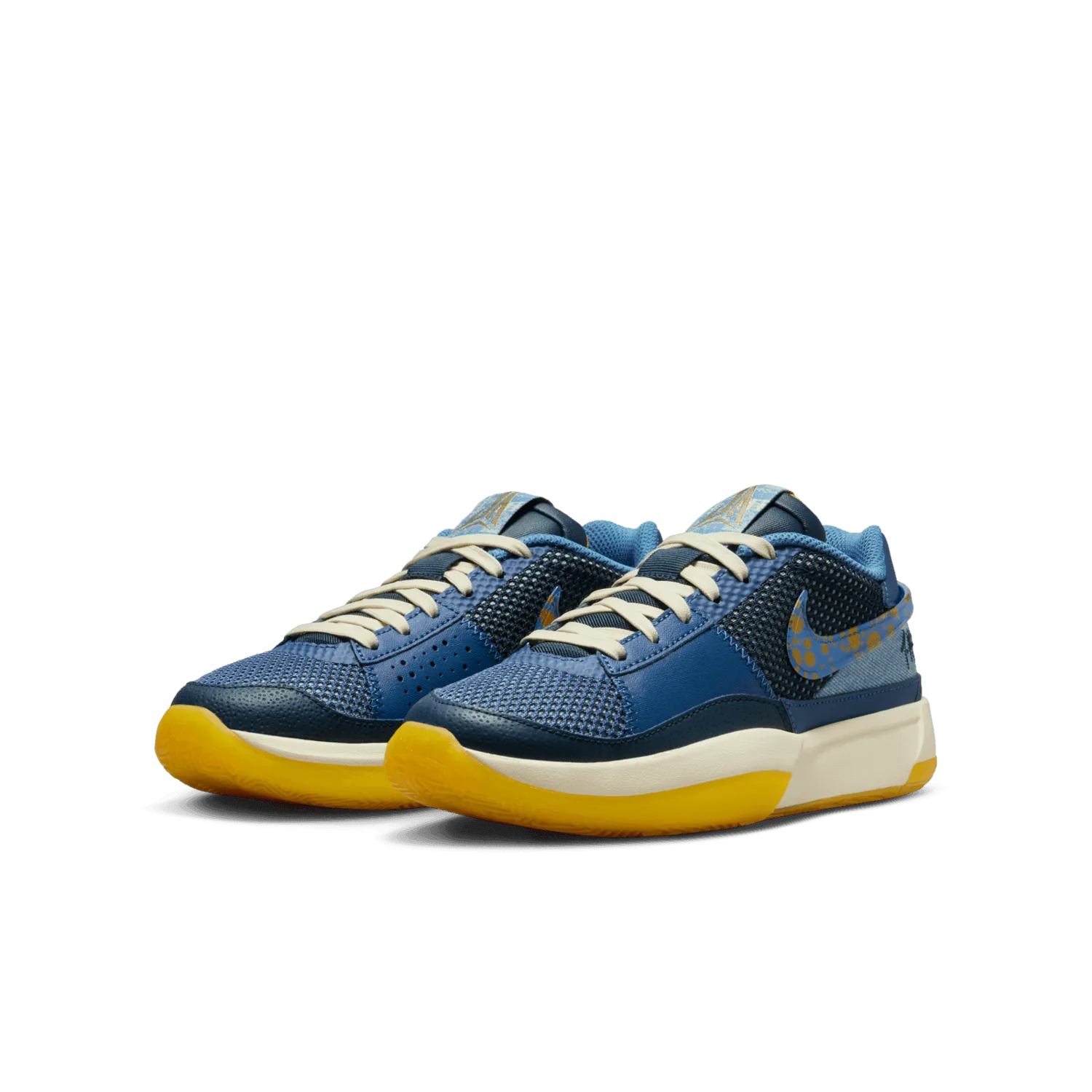 Nike Ja 1 Mystic Navy University Gold (GS) image 4