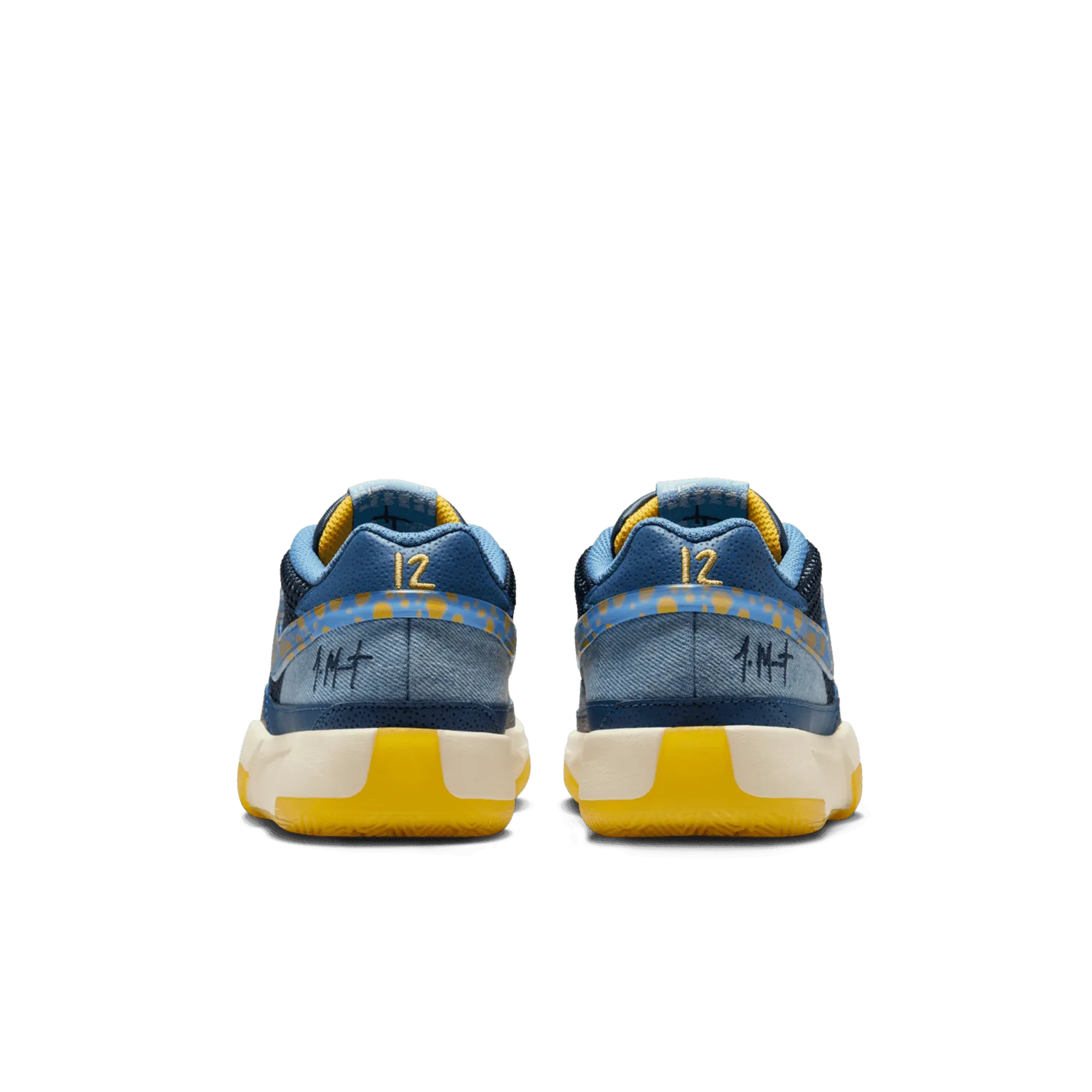 Nike Ja 1 Mystic Navy University Gold (GS) image 5