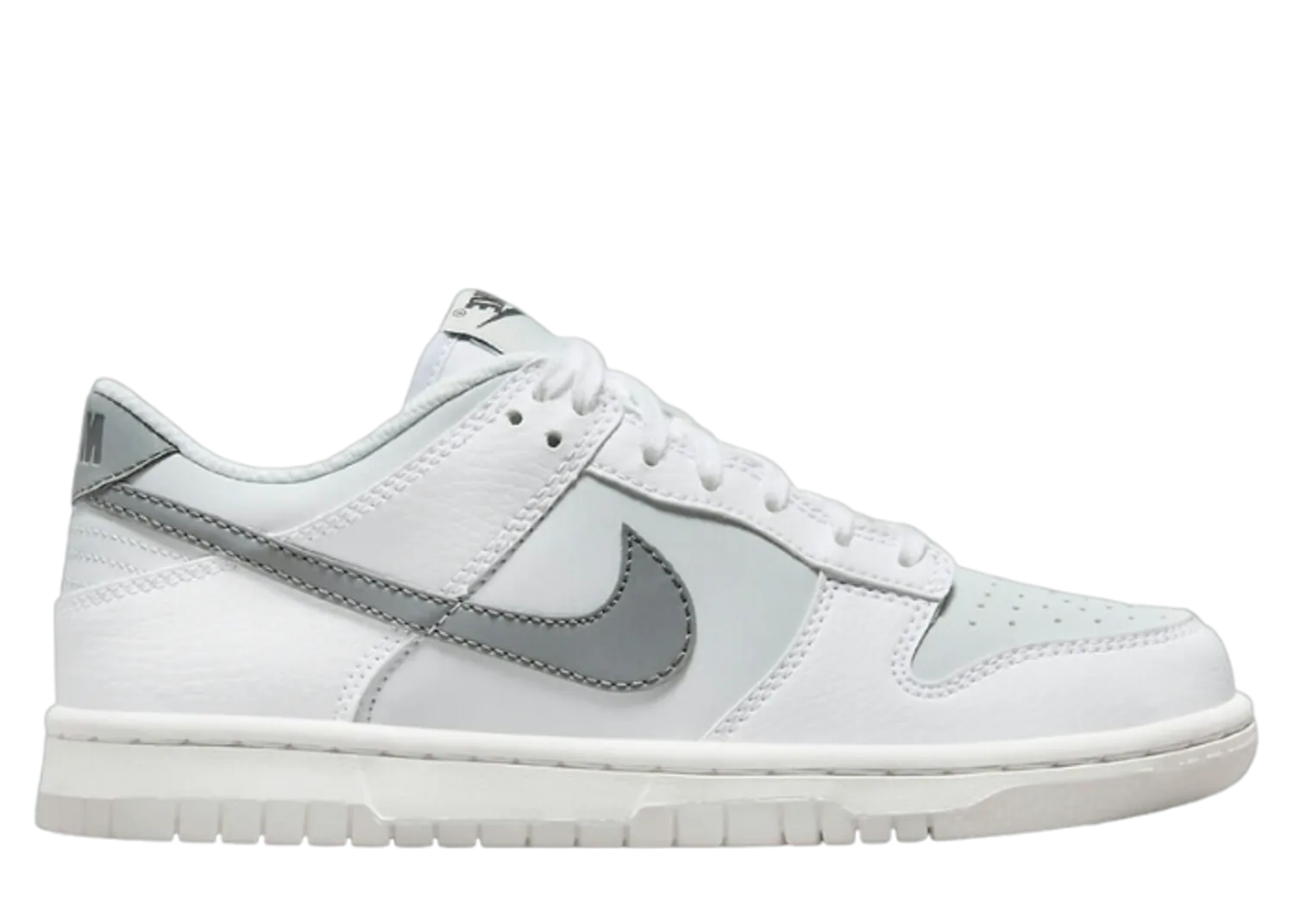 Nike Dunk Low Football Grey Pure Platinum (GS)