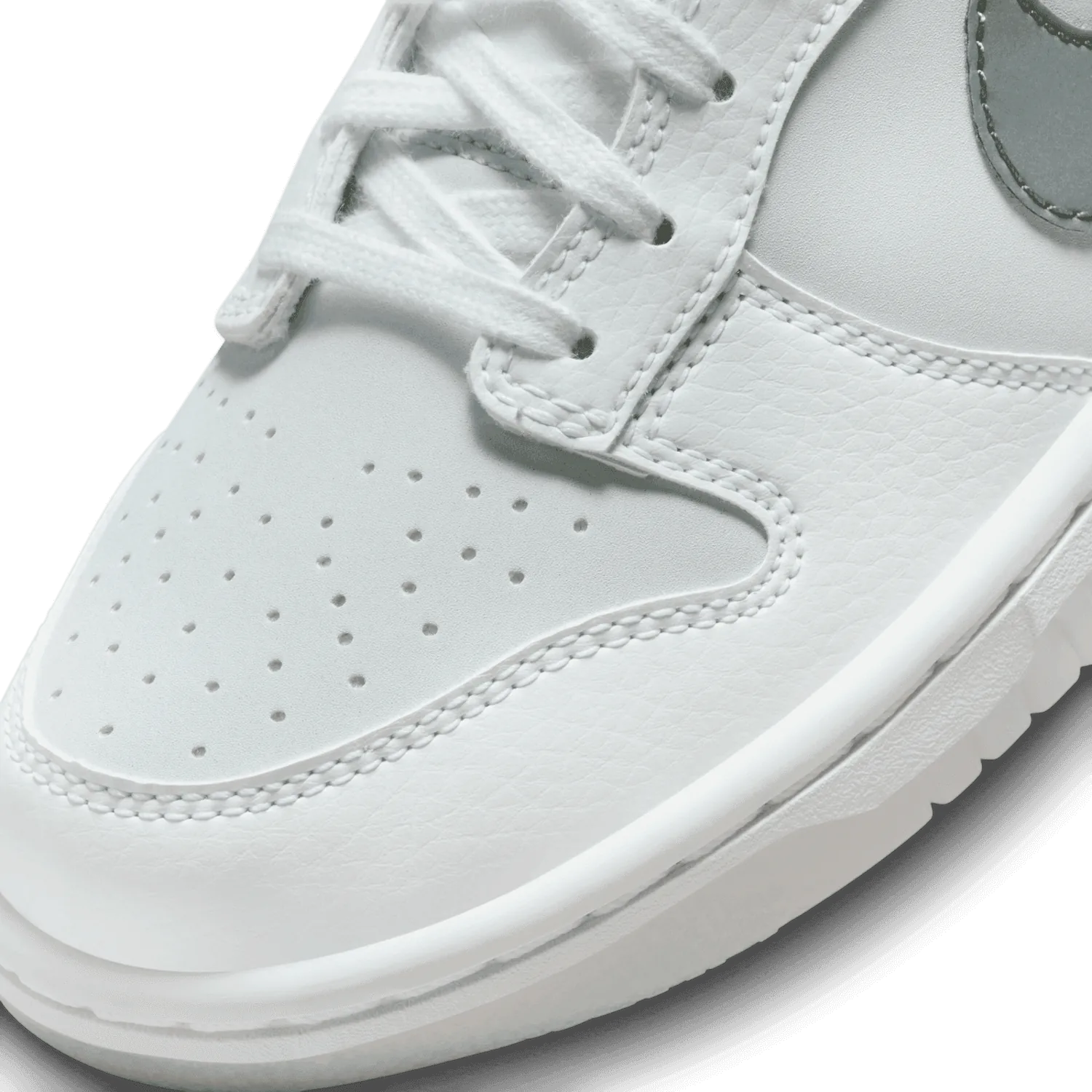Nike Dunk Low Football Grey Pure Platinum (GS) image 7