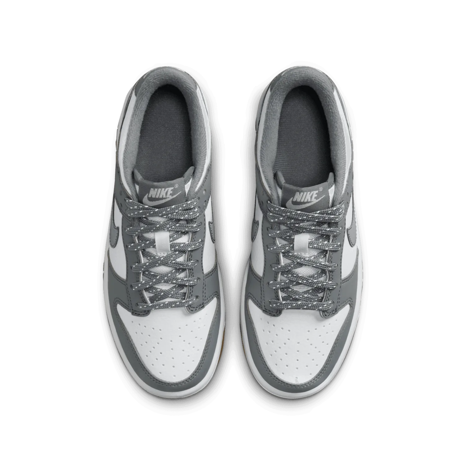 Nike Dunk Low White Smoke Grey Gum (GS) image 5